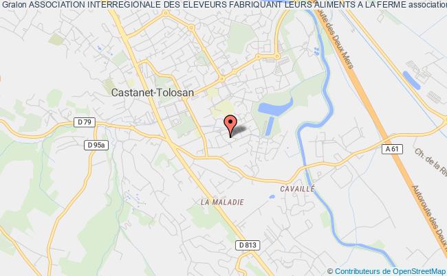 plan association Association Interregionale Des Eleveurs Fabriquant Leurs Aliments A La Ferme Castanet-Tolosan