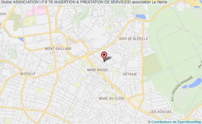 plan association Association I.p.s 76 (insertion & Prestation De Services) Havre