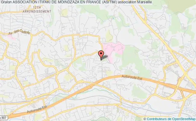 plan association Association Itifaki De Moindzaza En France (asitim) Marseille