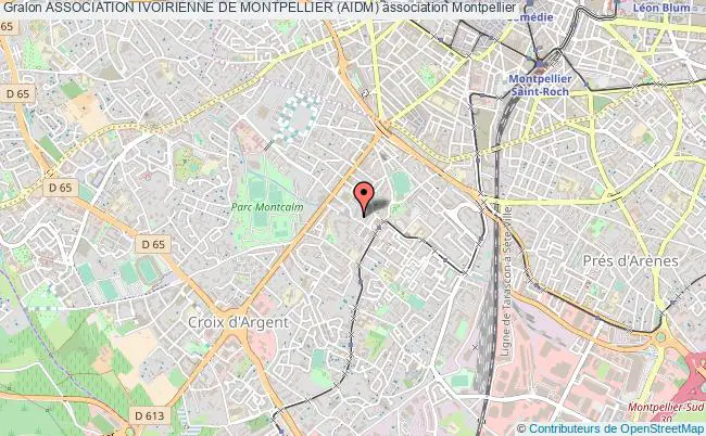 plan association Association Ivoirienne De Montpellier (aidm) Montpellier