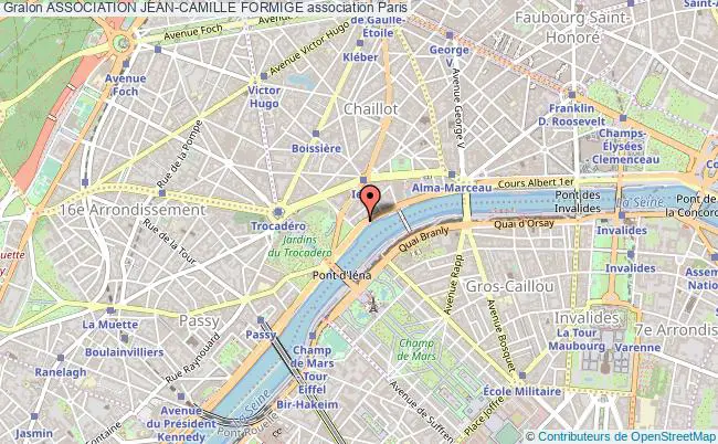 plan association Association Jean-camille Formige Paris 16e