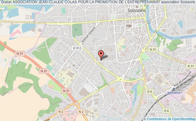 plan association Association Jean-claude Colas Pour La Promotion De L'entreprenariat Soissons