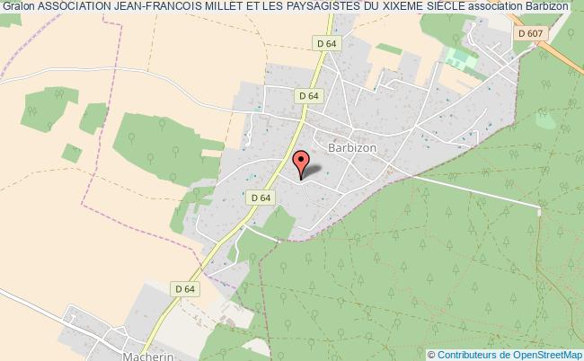 ASSOCIATION JEAN-FRANCOIS MILLET ET LES PAYSAGISTES DU XIXEME SIECLE