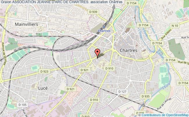 plan association Association Jeanne D'arc De Chartres. Chartres