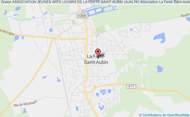 plan association Association Jeunes Arts Loisirs De La Ferte-saint-aubin (ajalfa) La    Ferté-Saint-Aubin