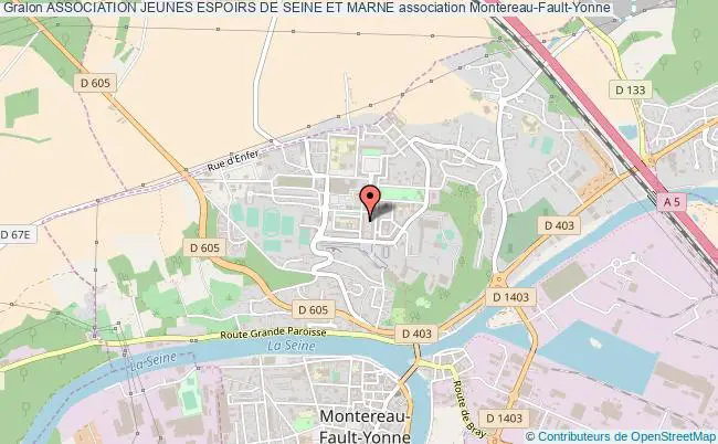 plan association Association Jeunes Espoirs De Seine Et Marne Montereau-Fault-Yonne