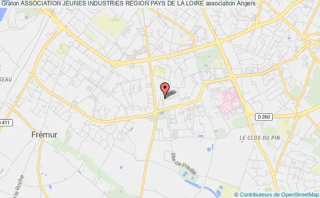 plan association Association Jeunes Industries RÉgion Pays De La Loire Angers
