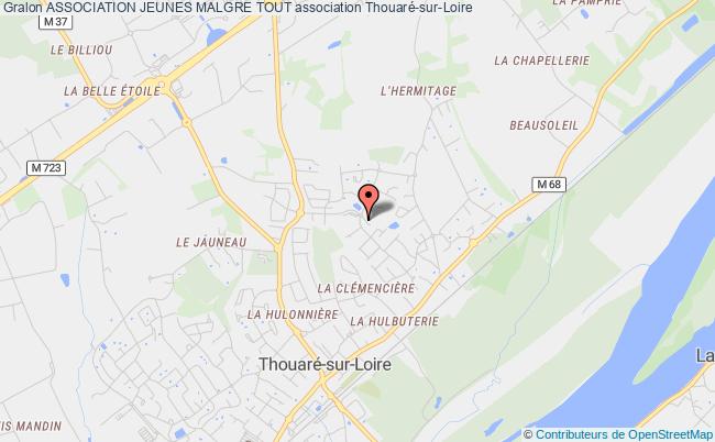 plan association Association Jeunes Malgre Tout Thouaré-sur-Loire
