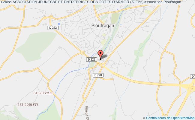 plan association Association Jeunesse Et Entreprises Des CÔtes D'armor (aje22) Ploufragan