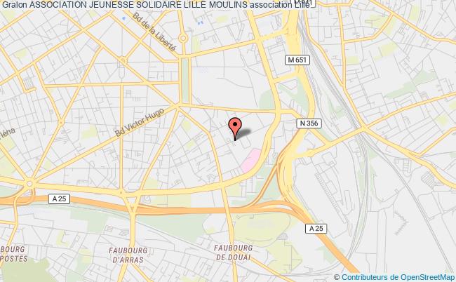 plan association Association Jeunesse Solidaire Lille Moulins Lille