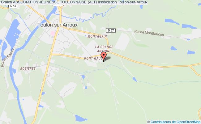 plan association Association Jeunesse Toulonnaise (ajt) Toulon-sur-Arroux