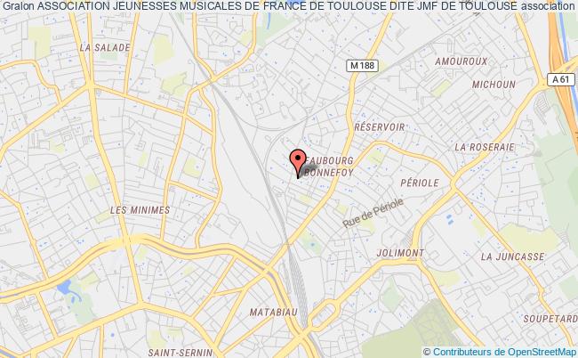 plan association Association Jeunesses Musicales De France De Toulouse Dite Jmf De Toulouse Toulouse
