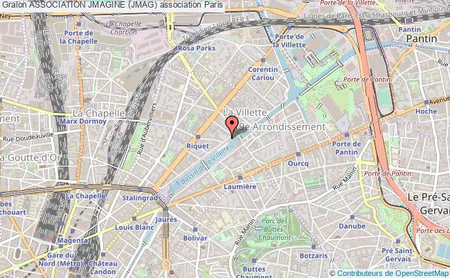 plan association Association Jmagine (jmag) Paris