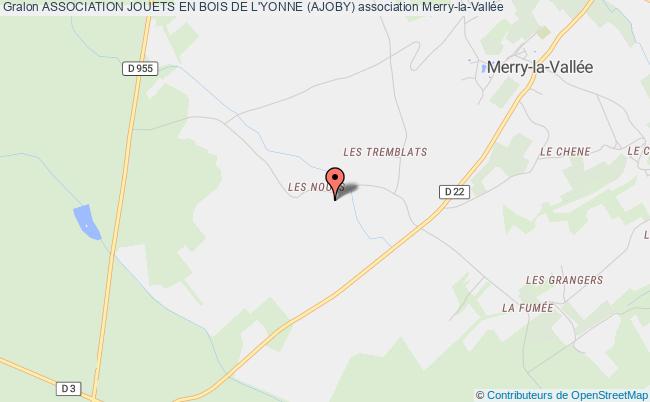 plan association Association Jouets En Bois De L'yonne (ajoby) Merry-la-Vallée
