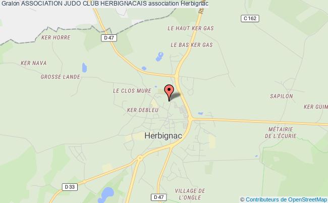 plan association Association Judo Club Herbignacais Herbignac