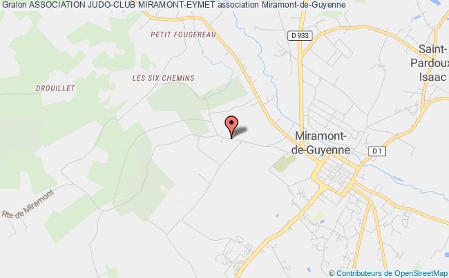 plan association Association Judo-club Miramont-eymet Miramont-de-Guyenne