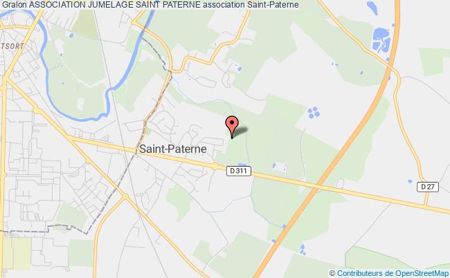 plan association Association Jumelage Saint Paterne Saint-Paterne