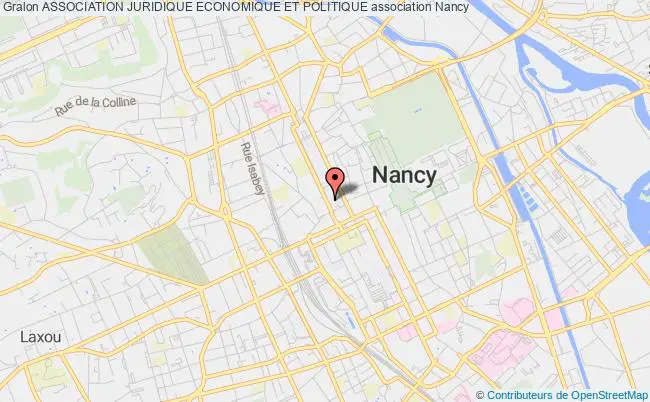 plan association Association Juridique Economique Et Politique Nancy