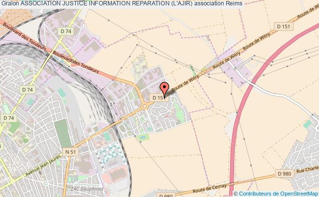 plan association Association Justice Information Reparation (l'ajir) Reims
