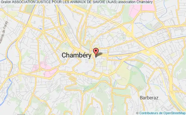 plan association Association Justice Pour Les Animaux De Savoie (ajas) Chambéry