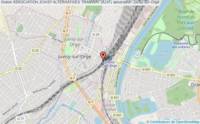 plan association Association Juvisy Alternatives Tramway (ajat) Juvisy-sur-Orge
