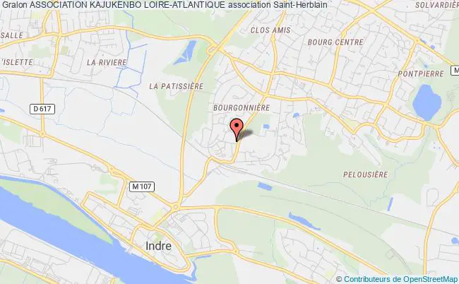 plan association Association Kajukenbo Loire-atlantique Saint-Herblain