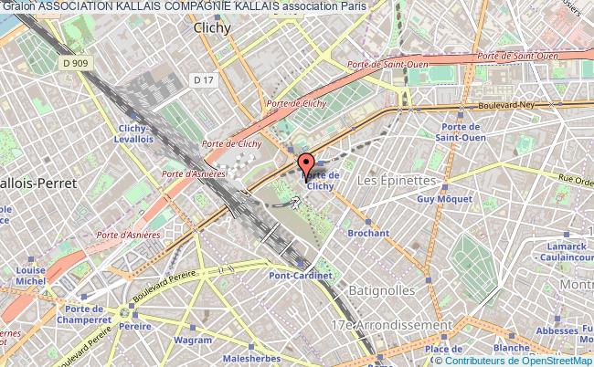 plan association Association Kallais Compagnie Kallais Paris