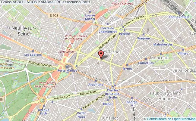 plan association Association Kamsaagre Paris