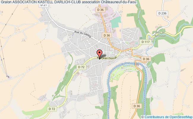 plan association Association Kastell Darlich-club Châteauneuf-du-Faou