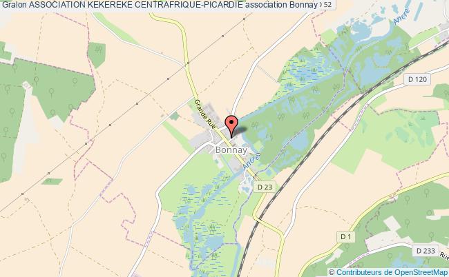 plan association Association Kekereke Centrafrique-picardie Bonnay