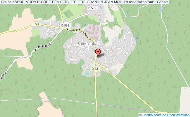 plan association Association L' Oree Des Bois LeclÈre Grandin Jean Moulin Saint-Gobain
