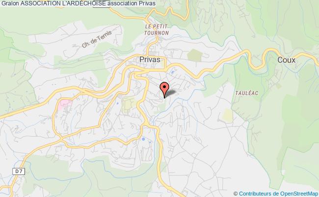 ASSOCIATION L'ARDÉCHOISE