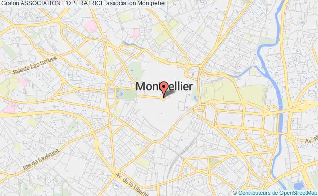 plan association Association L'opÉratrice Montpellier