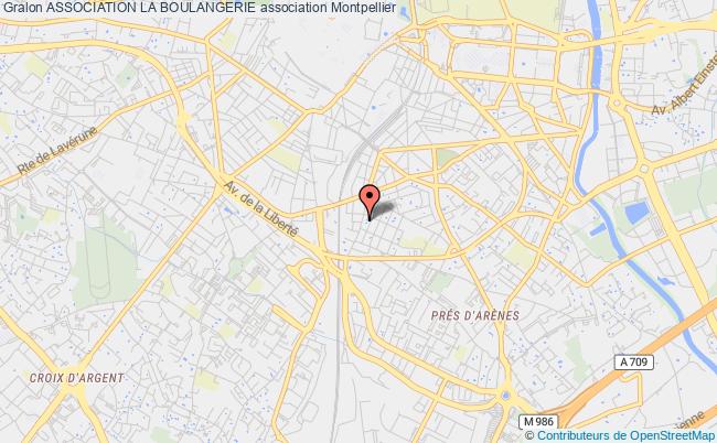 plan association Association La Boulangerie Montpellier