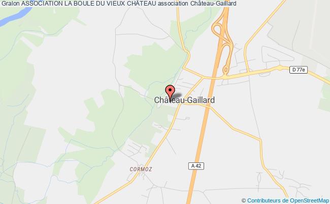 plan association Association La Boule Du Vieux ChÂteau Château-Gaillard