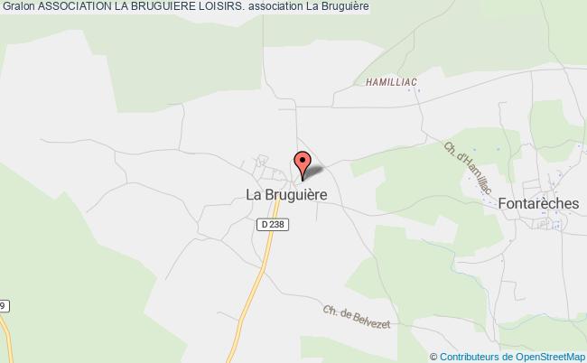 plan association Association La Bruguiere Loisirs. La Bruguière