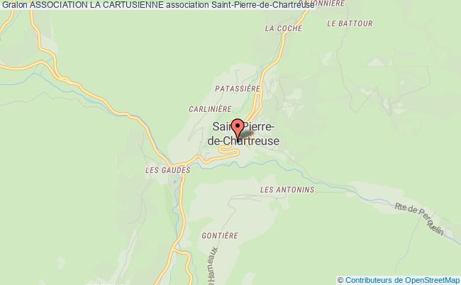 plan association Association La Cartusienne Saint-Pierre-de-Chartreuse