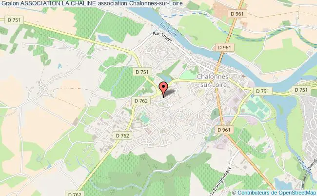 plan association Association La Chaline Chalonnes-sur-Loire