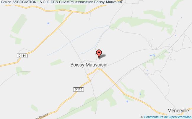 plan association Association La Cle Des Champs Boissy-Mauvoisin