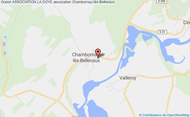 plan association Association La Doye Chambornay-lès-Bellevaux