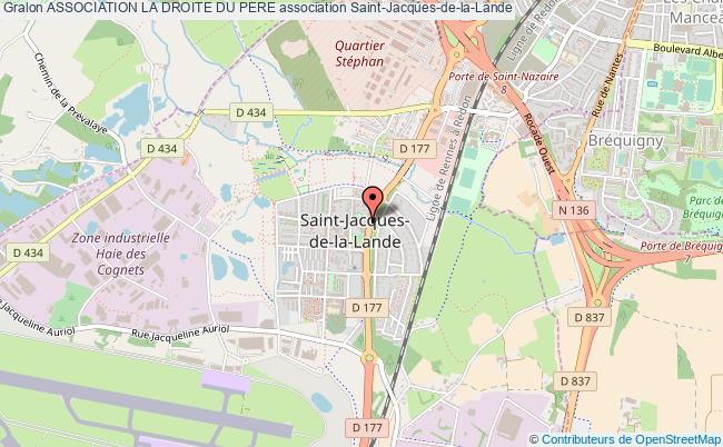 plan association Association La Droite Du Pere Saint-Jacques-de-la-Lande