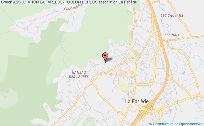plan association Association La Farlede- Toulon Echecs La    Farlède