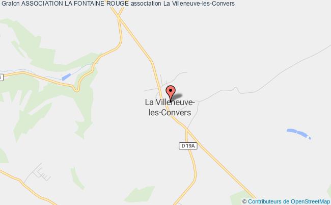 plan association Association La Fontaine Rouge La    Villeneuve-les-Convers