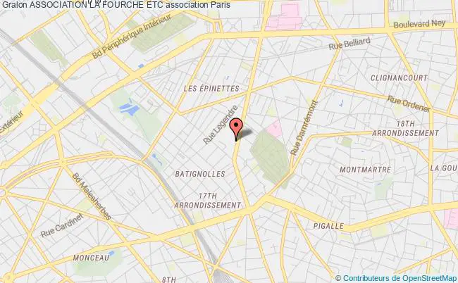 plan association Association La Fourche Etc Paris