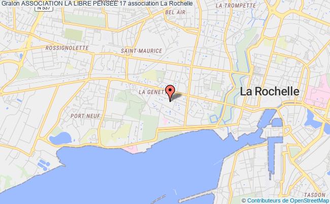 plan association Association La Libre Pensee 17 La Rochelle