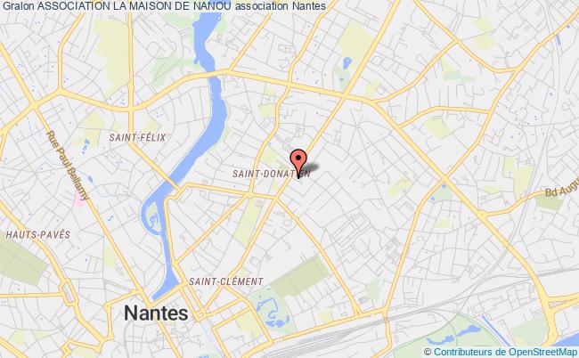 plan association Association La Maison De Nanou Nantes
