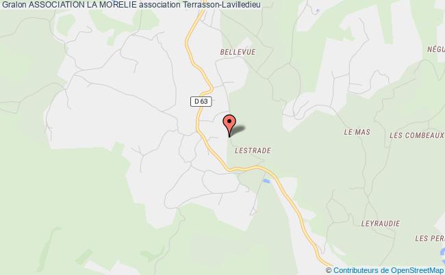 plan association Association La Morelie Terrasson-Lavilledieu