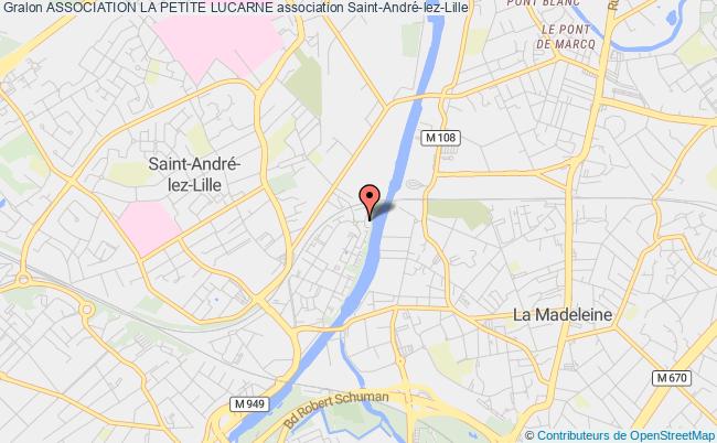 plan association Association La Petite Lucarne Saint-André-lez-Lille