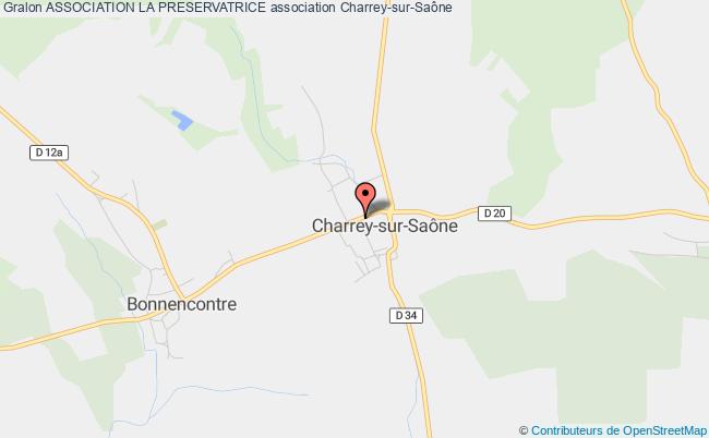 plan association Association La Preservatrice Charrey-sur-Saône