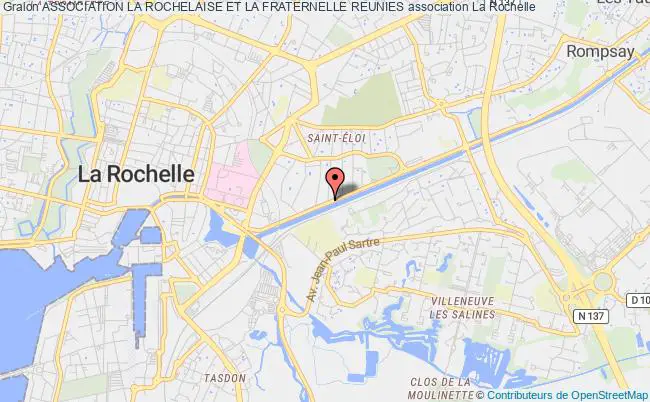 plan association Association La Rochelaise Et La Fraternelle Reunies La    Rochelle cedex 1